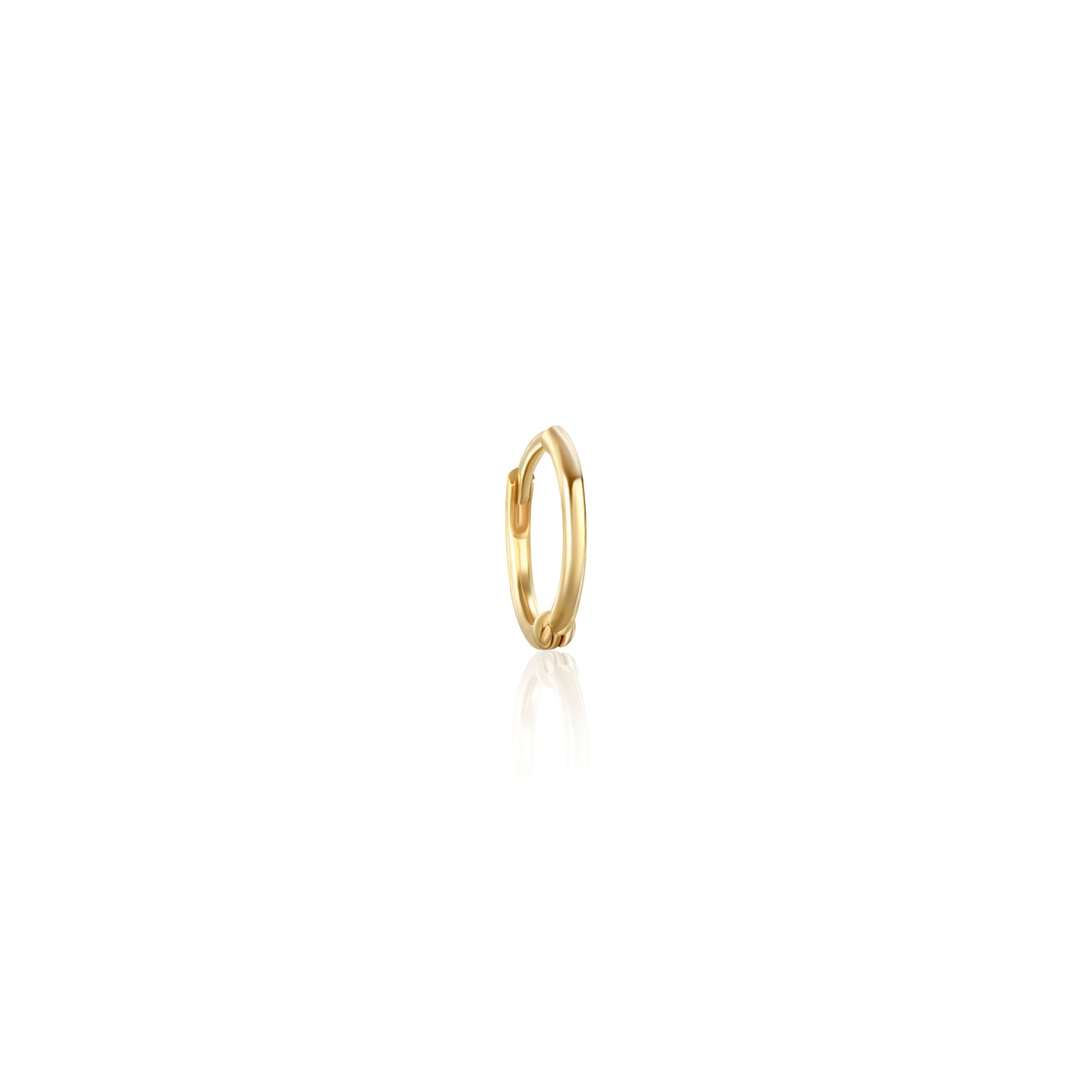 Plain Gold Hoop