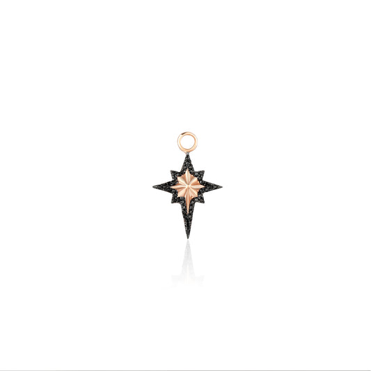 Stardust in Black Diamond Charm